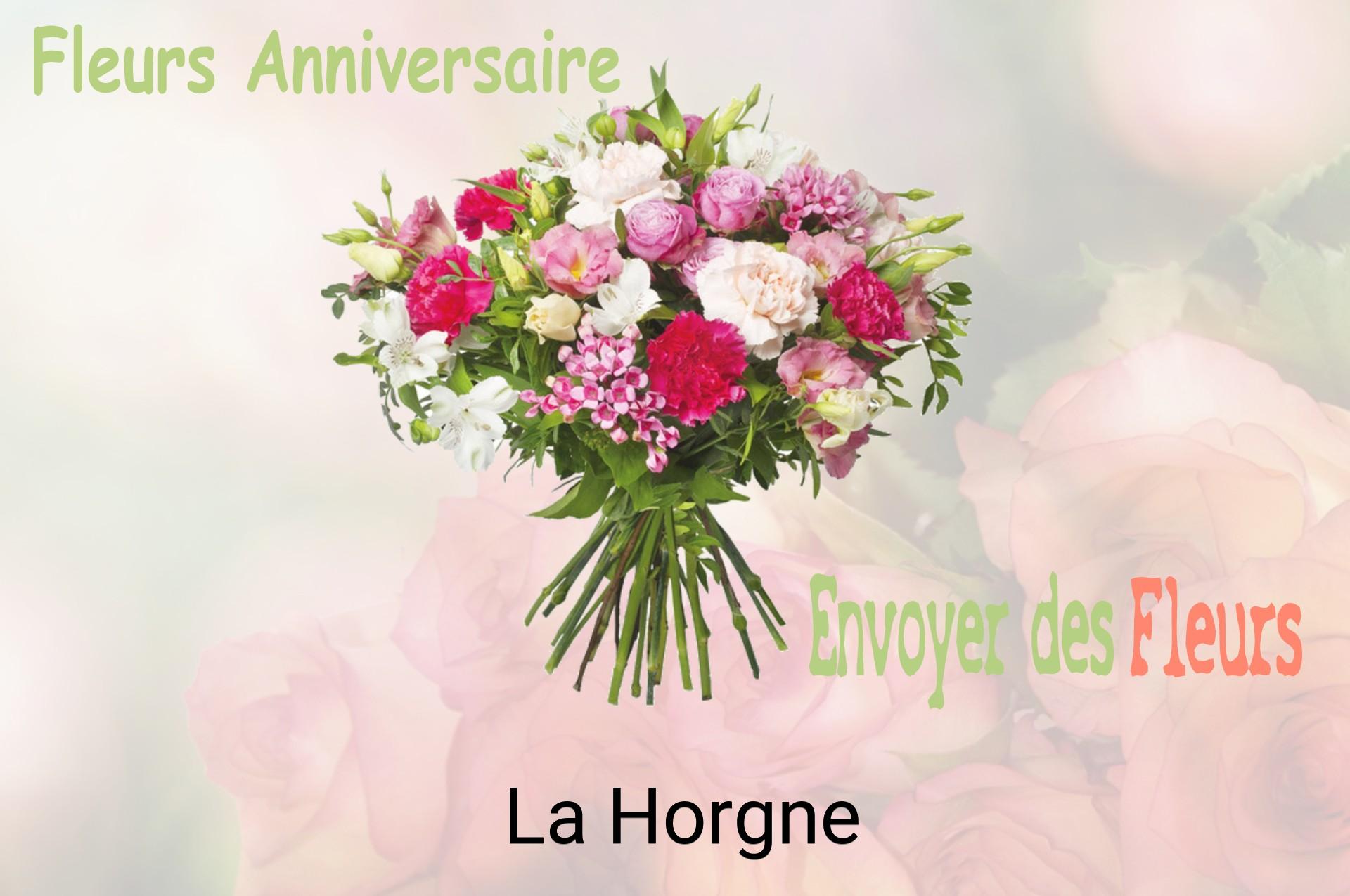 Bouquet de fleurs d’anniversaire livré à La Horgne