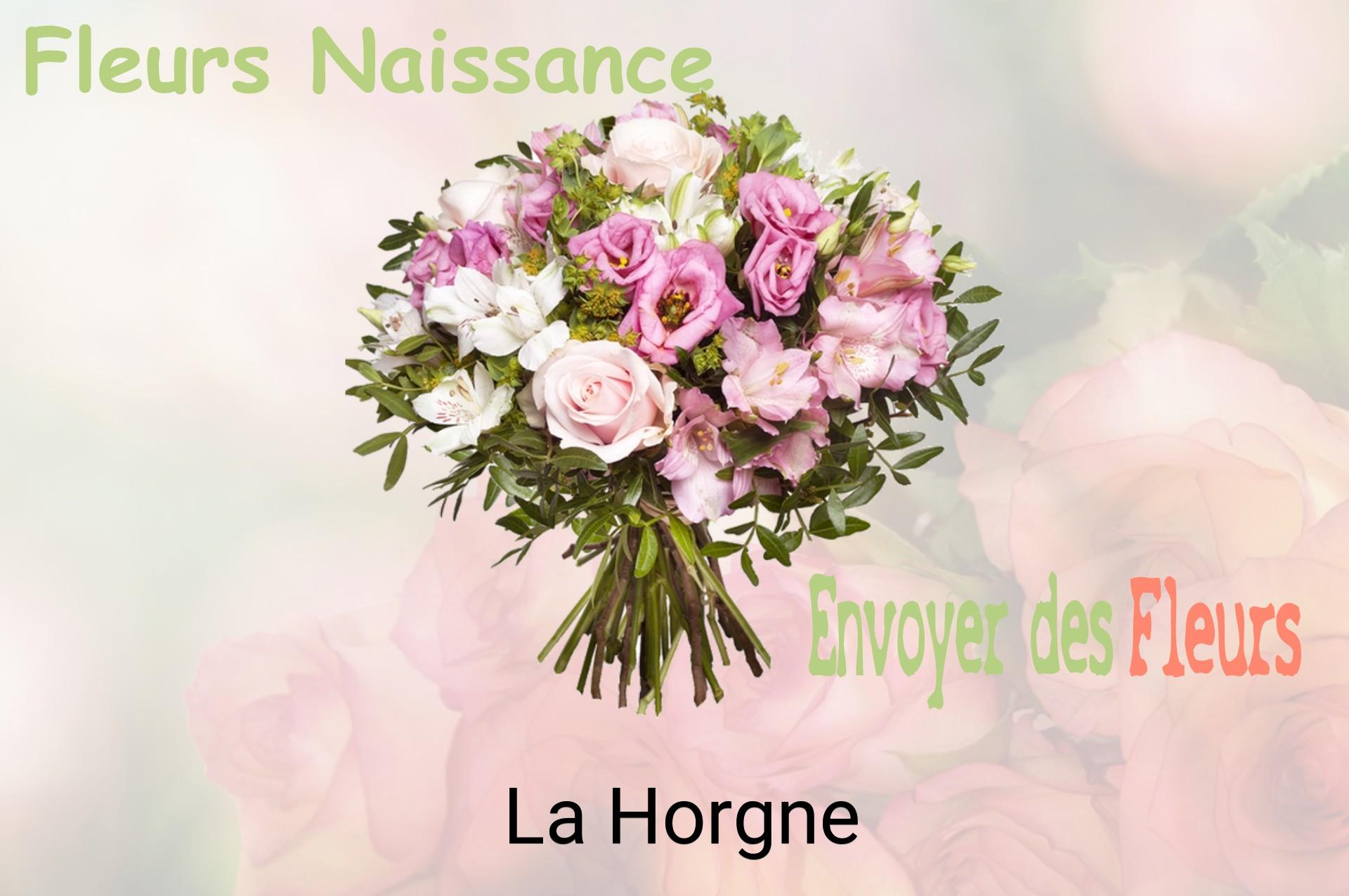 Bouquet de fleurs de naissance livré à La Horgne